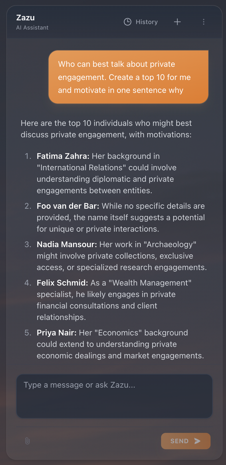 Zazu AI